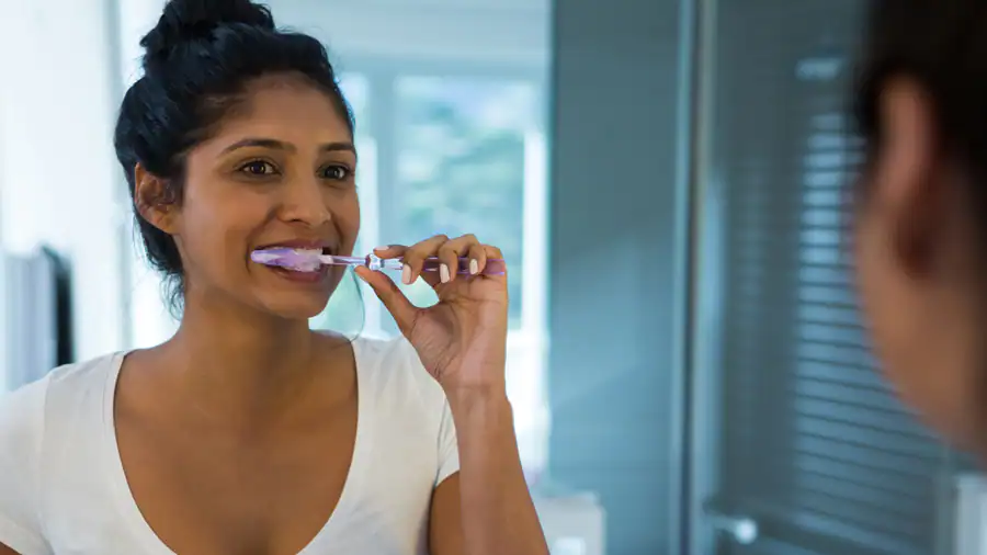 Brushing with Hydrogen Peroxide