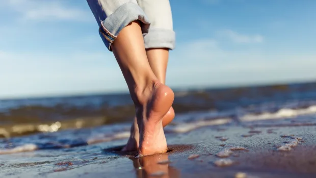 Be Careful When Walking Barefoot