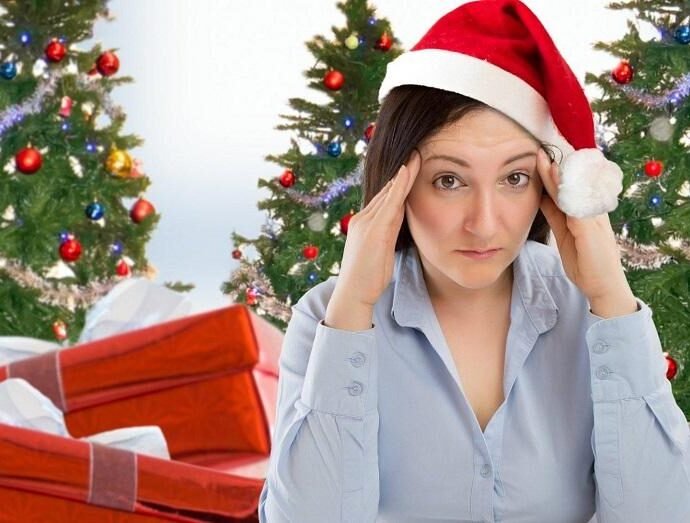 stress at Christmas