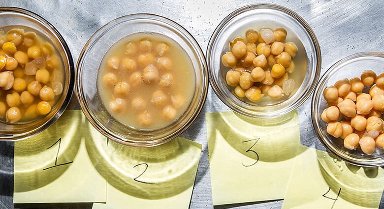 Discover the differences between canned and raw legumes