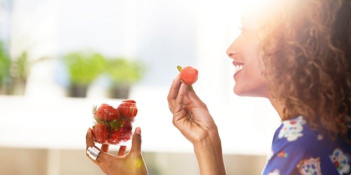 Eating more fruits and vegetables helps us reduce stress