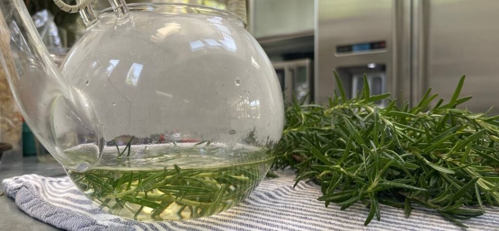 Rosemary water for washing your face and hair?