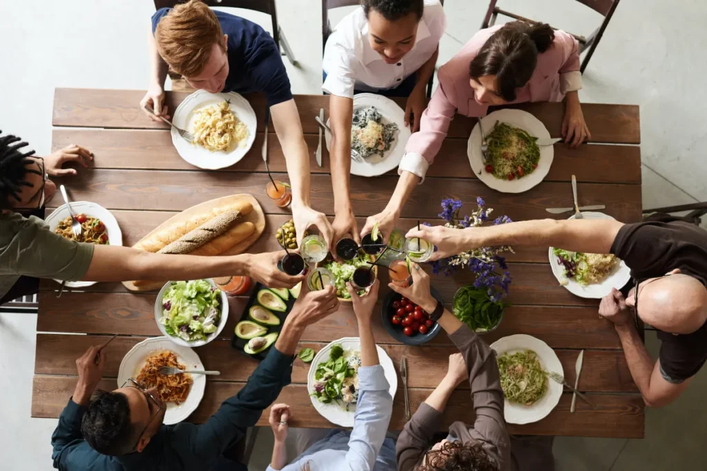 This is the advantage of sharing meals with your loved ones