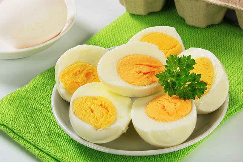 boiled eggs