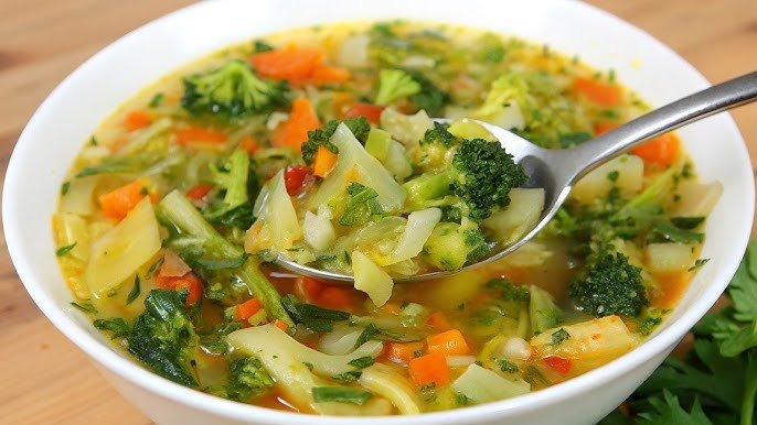 7 Day Vegetable Soup Diet Recipe for Weight Loss